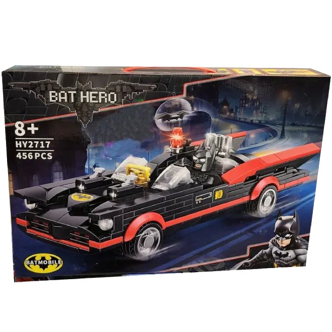 لگو بتموبیل BAT HERO با 456 قطعه کد 2717