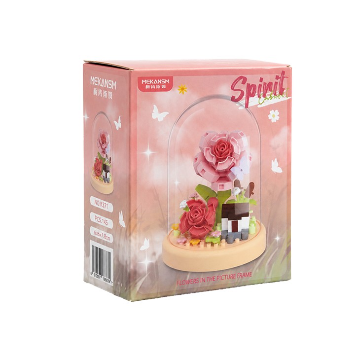 لگو ساختنی گل رز با باکس مدل Spirit K371