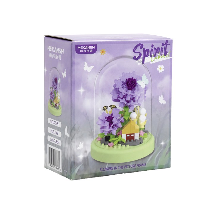 لگو ساختنی گل کاملیا با باکس مدل Spirit K375