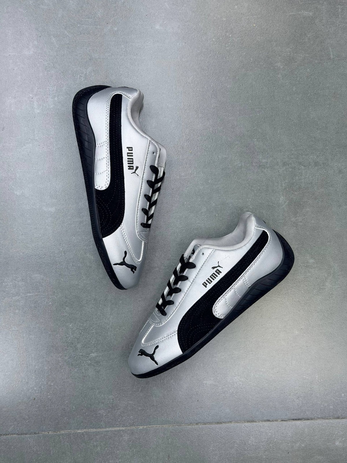 پوما اسپید کت نقره ای Puma Speed Cat Silver