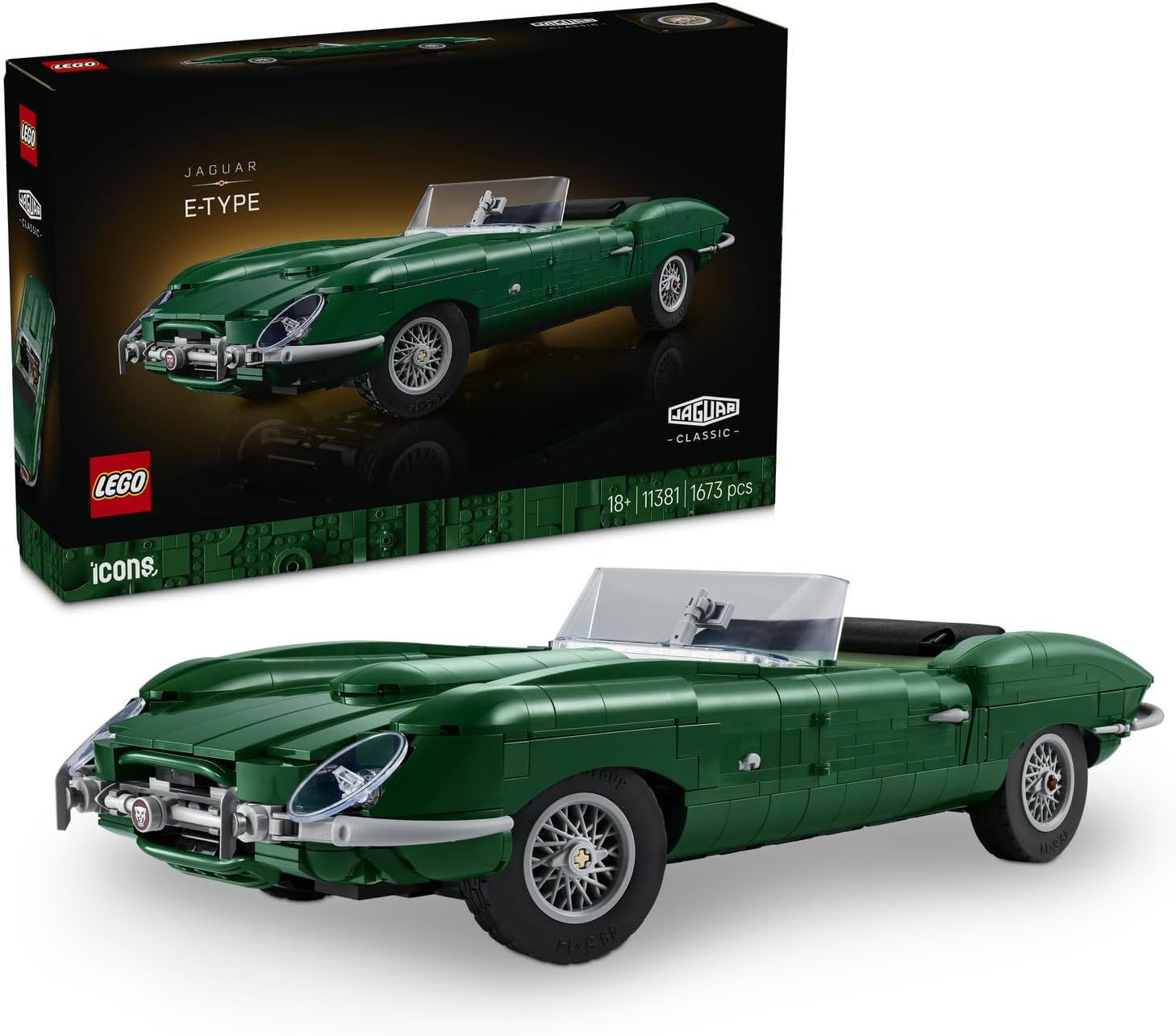 لگو Icons Jaguar E-Type مدل 11381