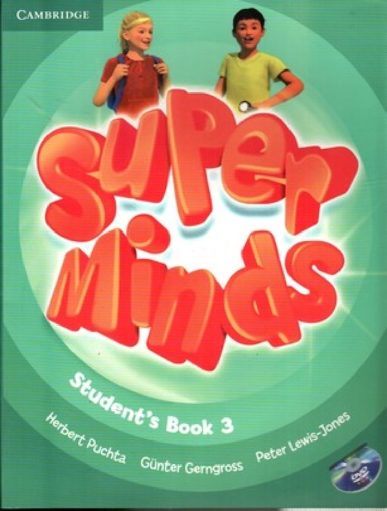 Super Minds 3 - sb + wb +CD + DVD (رحلی-شمیز)