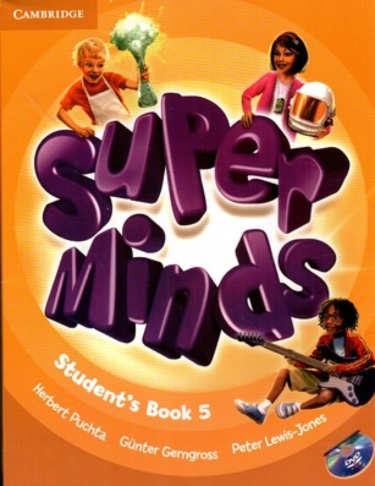 Super Minds 5 - sb + wb +CD + DVD (رحلی-شمیز)