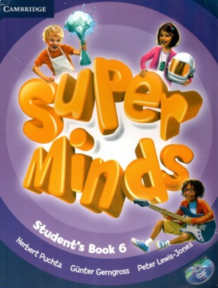 Super Minds 6 - sb + wb +CD + DVD (رحلی-شمیز)