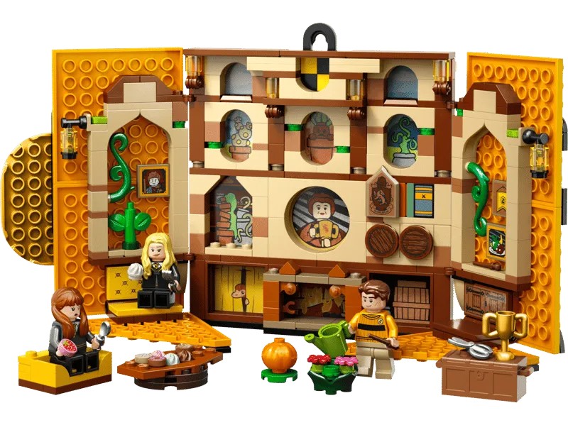 لگو هری پاتر پرچم هافلپاف | LEGO Harry Potter Hufflepuff