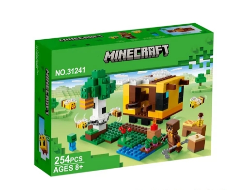 لگو ماینکرافت ۲۵۴ قطعه برند MINECRAFT
