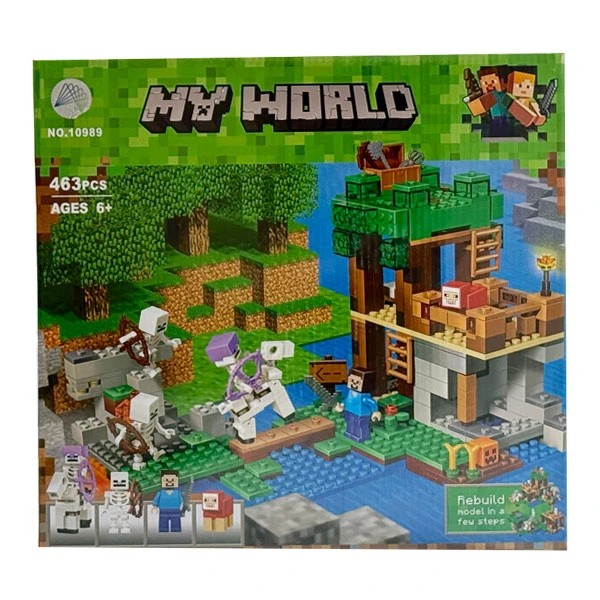 لگو ماینکرافت 463 قطعه MY WORLD