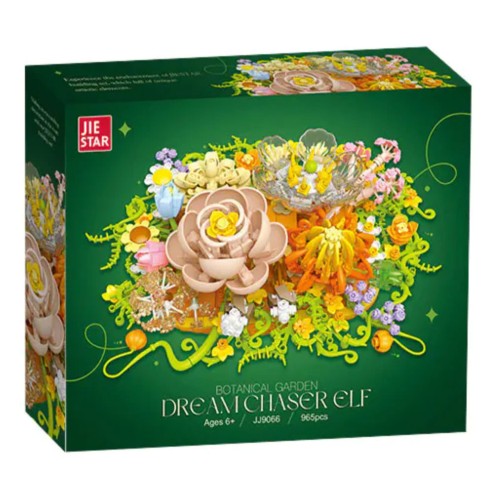 ساختنی Jie Star طرح باغچه گل مدل JJ9066