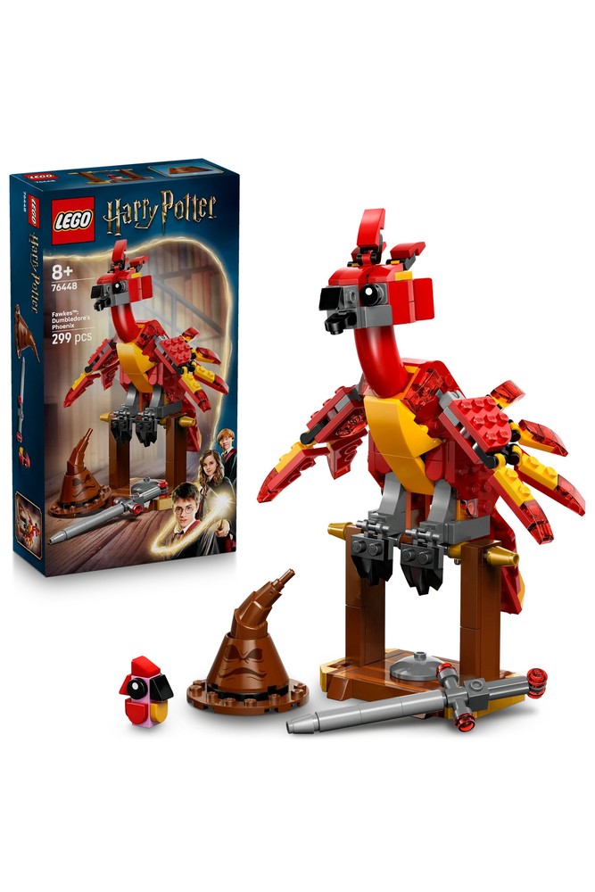 لگو Harry Potter Fawkes 8+ ققنوس دامبلدور مدل 76448 (299 قطعه)