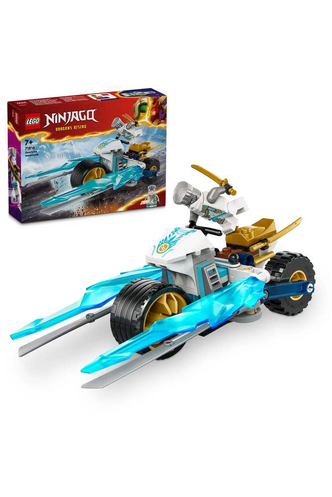 لگو NINJAGO کودکان 7+ موتورسیکلت یخی Zane مدل 71816 (84P)