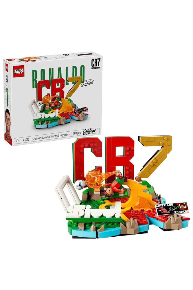 لگو Editions Cristiano Ronaldo ست دکوری برای کودکان ۱۰ سال به بالا لحظات فراموش‌نشدنی فوتبال مدل 43012