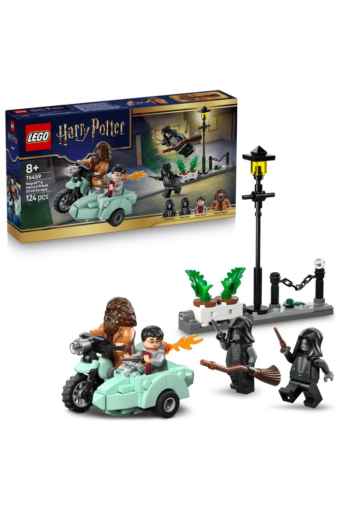 لگو Harry Potter برای 8+ سال فرار Hagrid و Harry از Privet Drive مدل 76459 (124P)