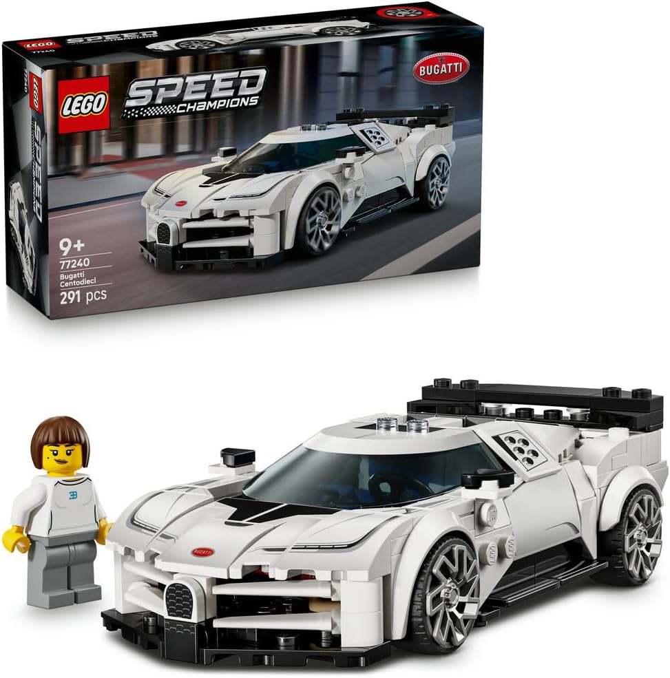 لگو 77240 Speed Champions Bugatti Centodieci ماشین اسپرت