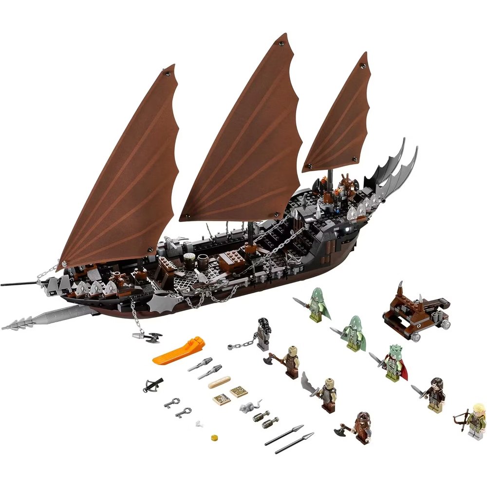 ساختنی کشتی کمین ارباب حلقه‌ها ۷۵۶ قطعه مدل 99502 | The Lord of the Rings Pirate Ship Ambush