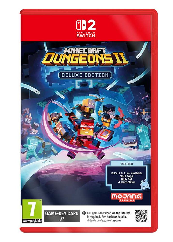 Minecraft Dungeons II Deluxe Edition Nintendo Switch 2