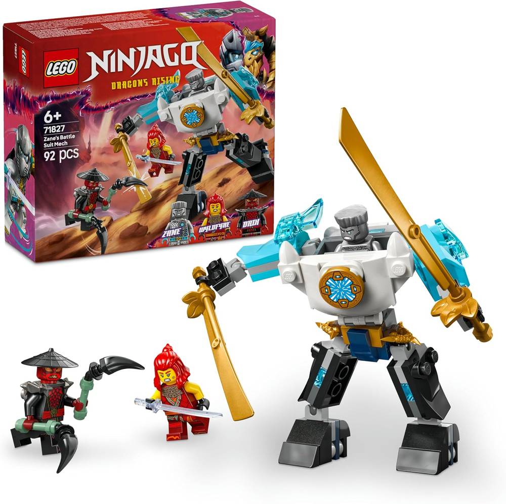 لگو NINJAGO مچ زره جنگی Zane مدل 71827