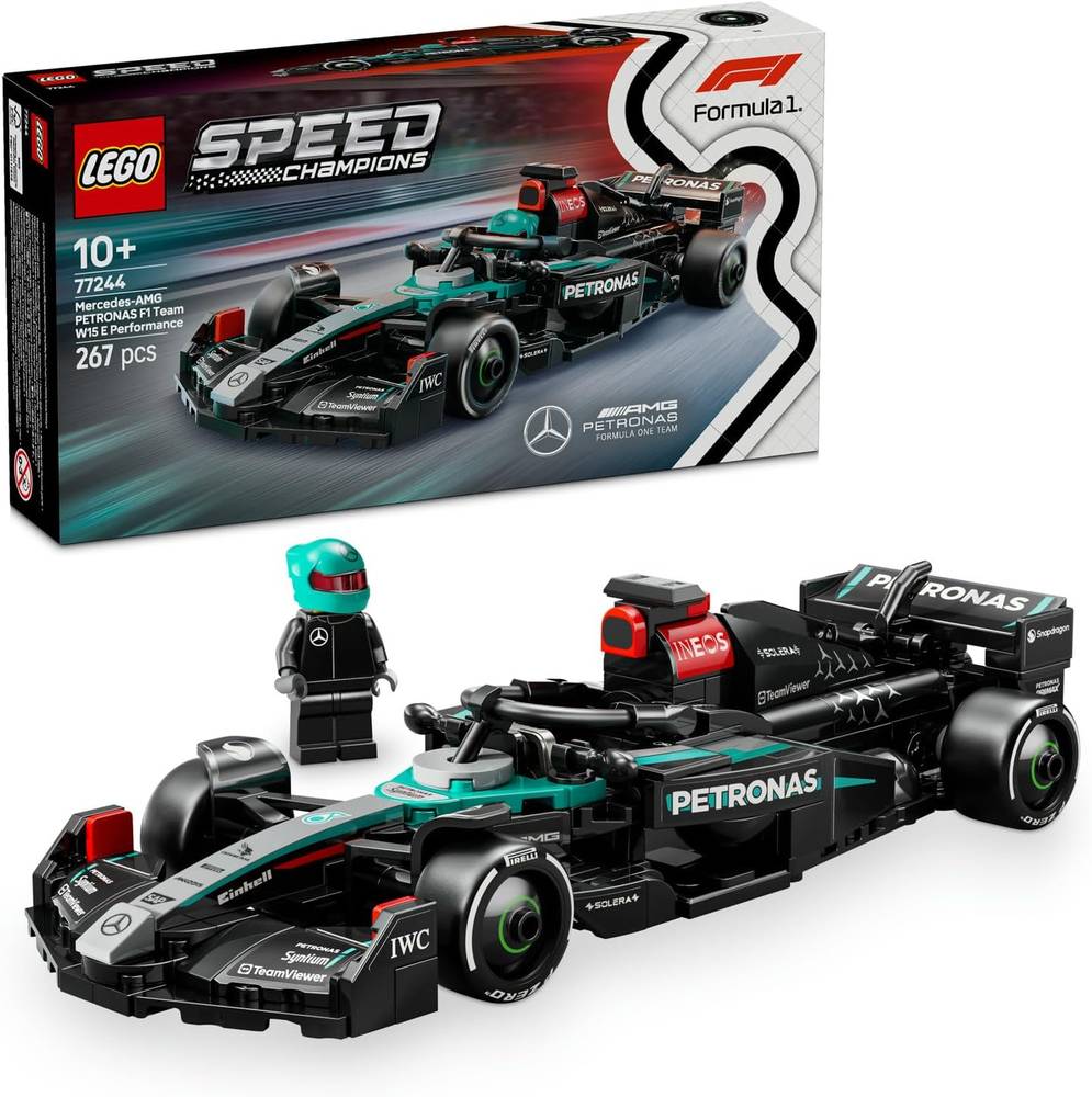 لگو 77244 Speed Champions Mercedes-AMG F1 W15 ماشین مسابقه‌ای