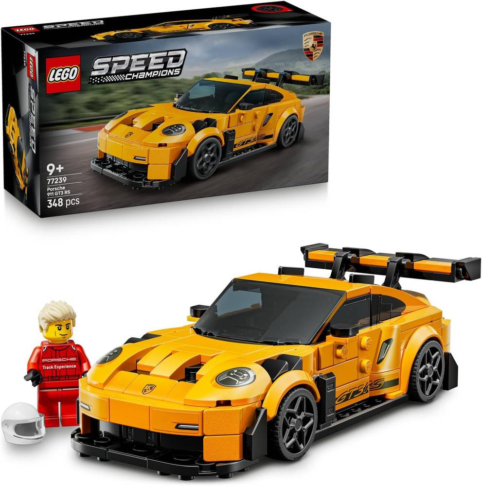 لگو 77239 Speed Champions Porsche خودروی سوپراسپرت 911 GT3 RS