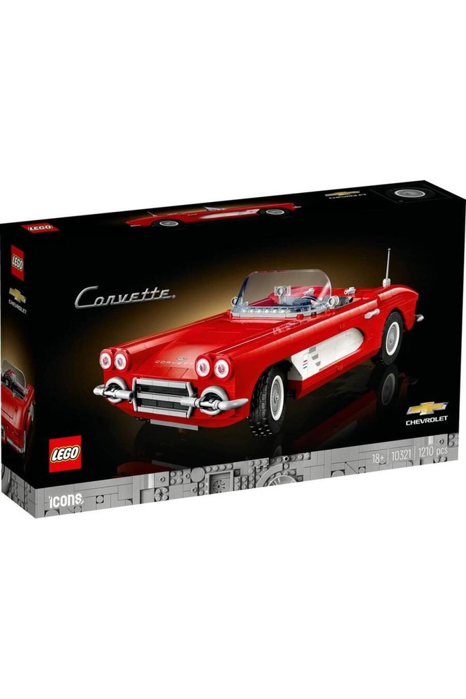 مجموعه ساختنی کوروت لگو LEGO Icons 10321 Corvette یونیسکس