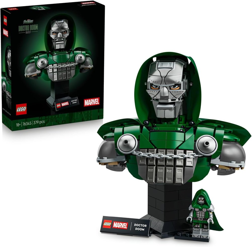 لگو 76345 Marvel Doktor Doom نیم‌تنه