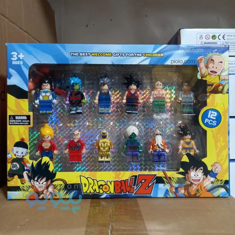 ست مینی فیگور لگو ۱۲ عددی طرح دراگون بال زد Dragon Ball Z