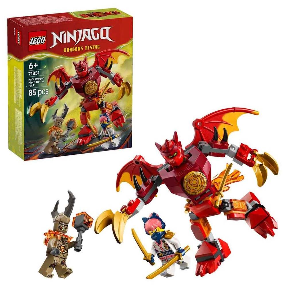 لگو NINJAGO ست نبرد ربات اژدهای Kai مدل 71851