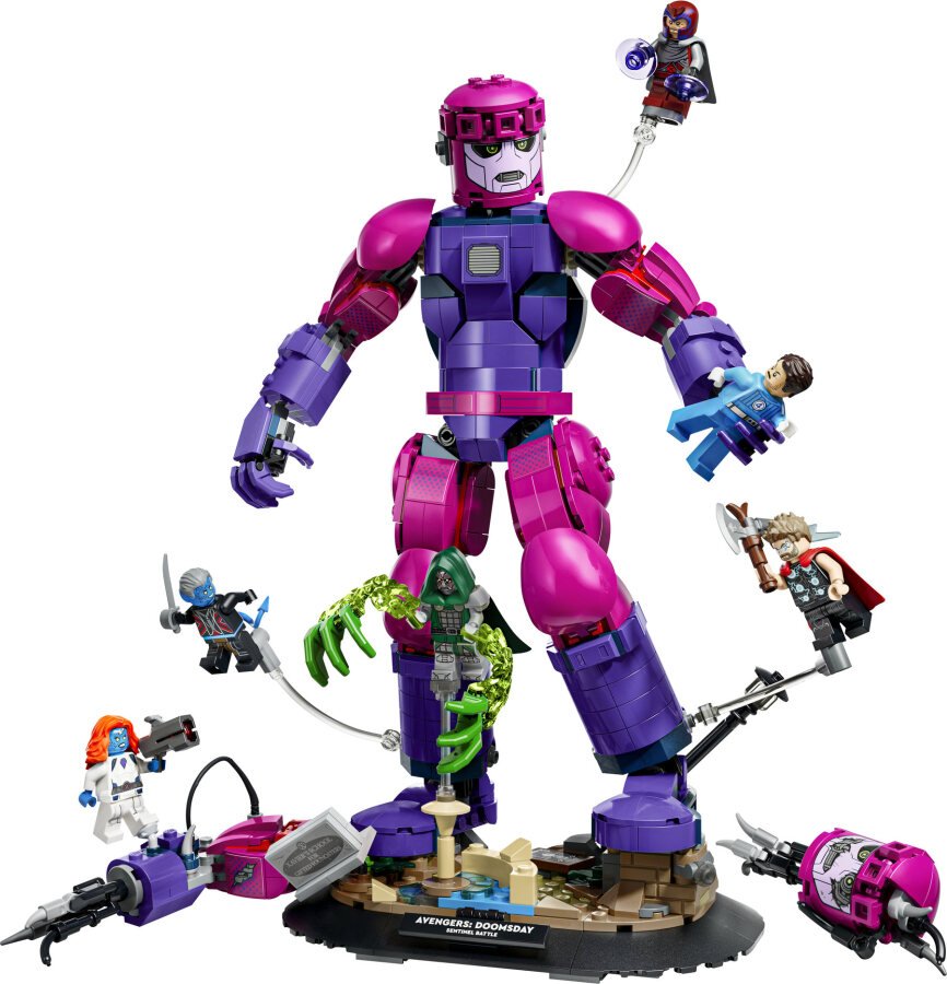 لگو Marvel Legendary Battle: Avengers: Doomsday کد 76348