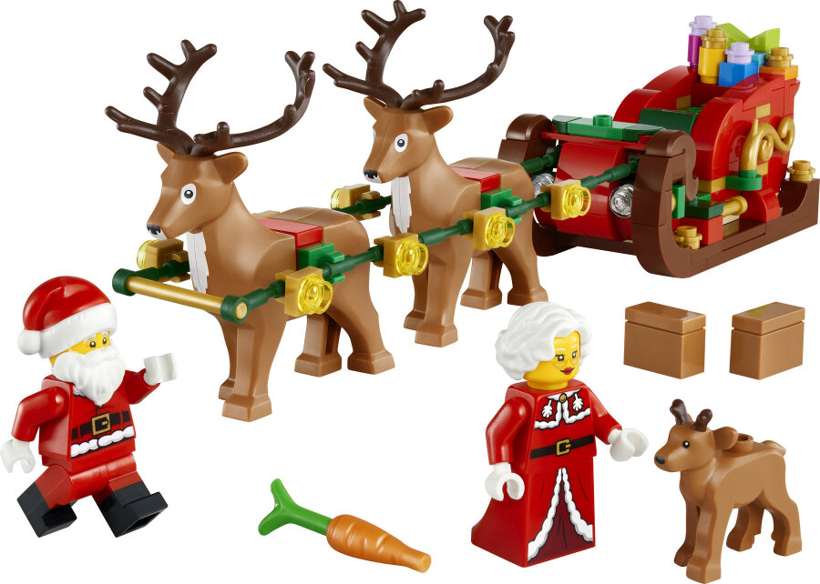 لگو Iconic Santa’s Sleigh Adventure کد 40866