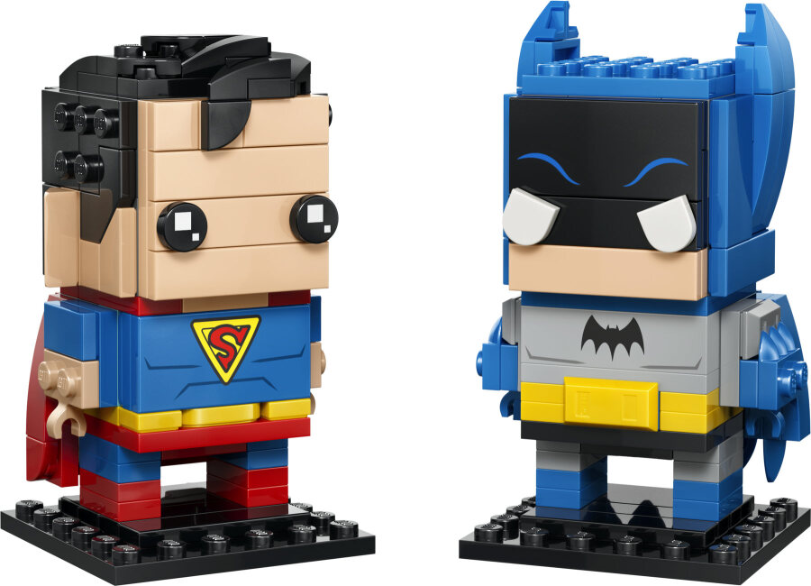 لگو Super Heroes Golden Age Superman and Batman Figures کد 40859