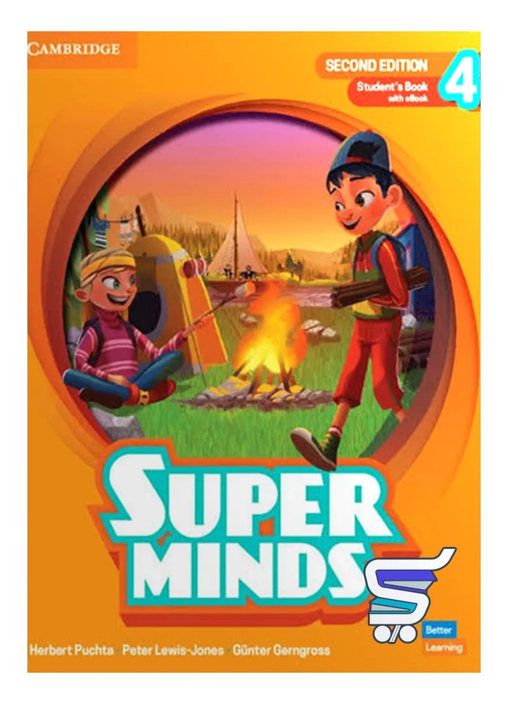 super minds 4 - کتاب کت