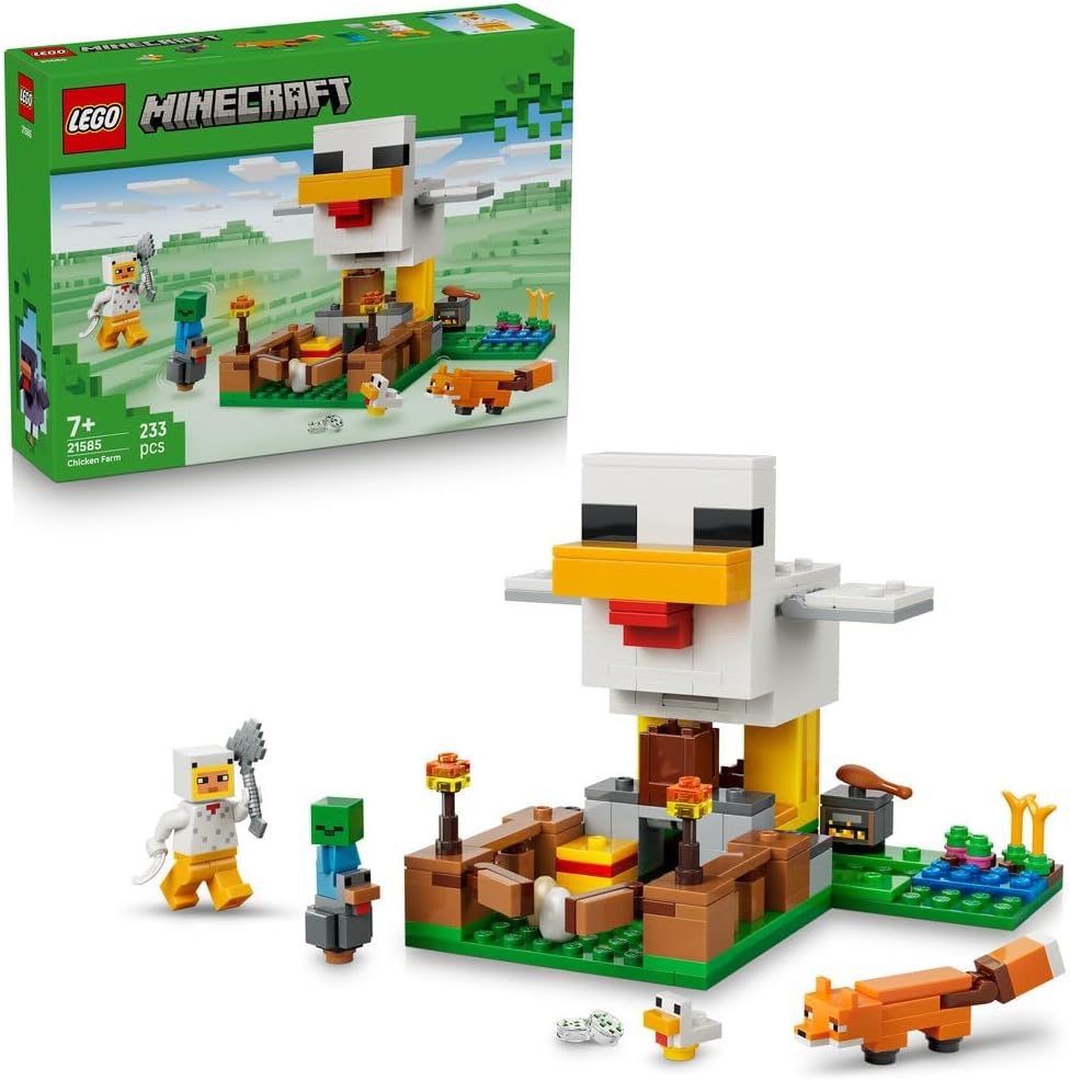 لگو Minecraft مدل Chicken Farm 21585