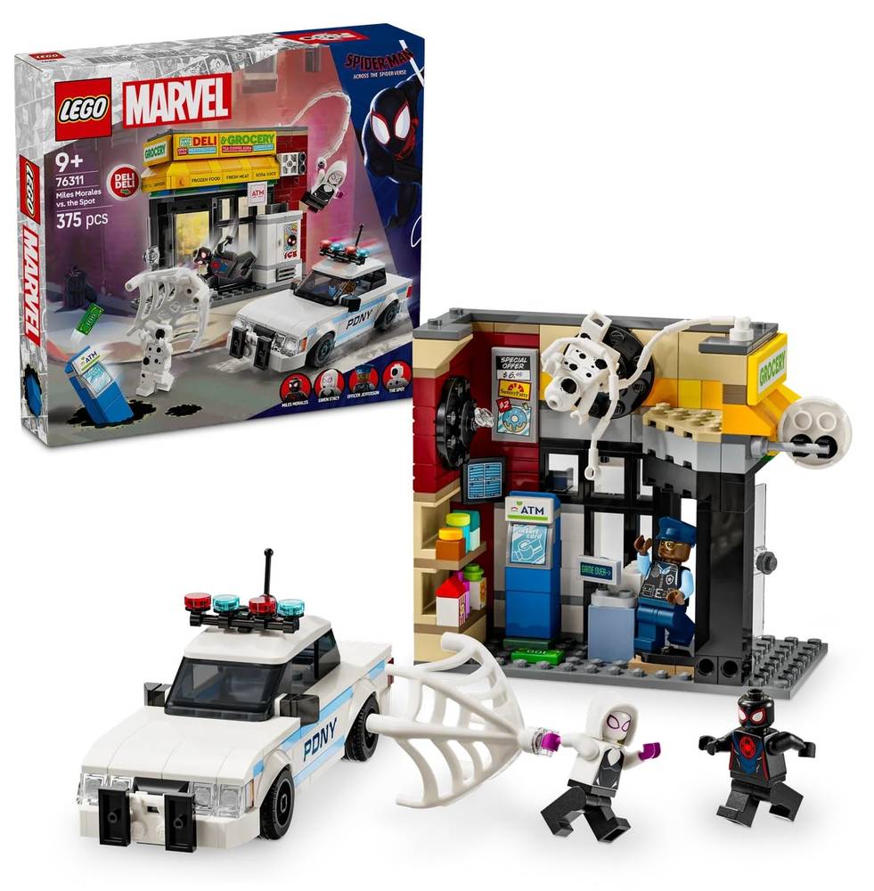 لگو Marvel Spider-Verse Miles Morales در برابر Spot مدل 76311 375 قطعه