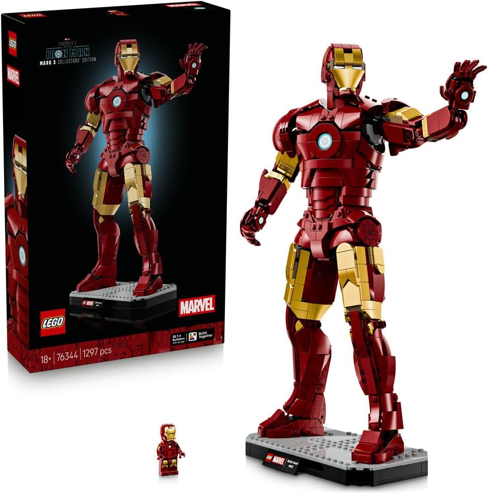 لگو Marvel Iron Man Mark 3 نسخه کلکسیونی مدل 76344