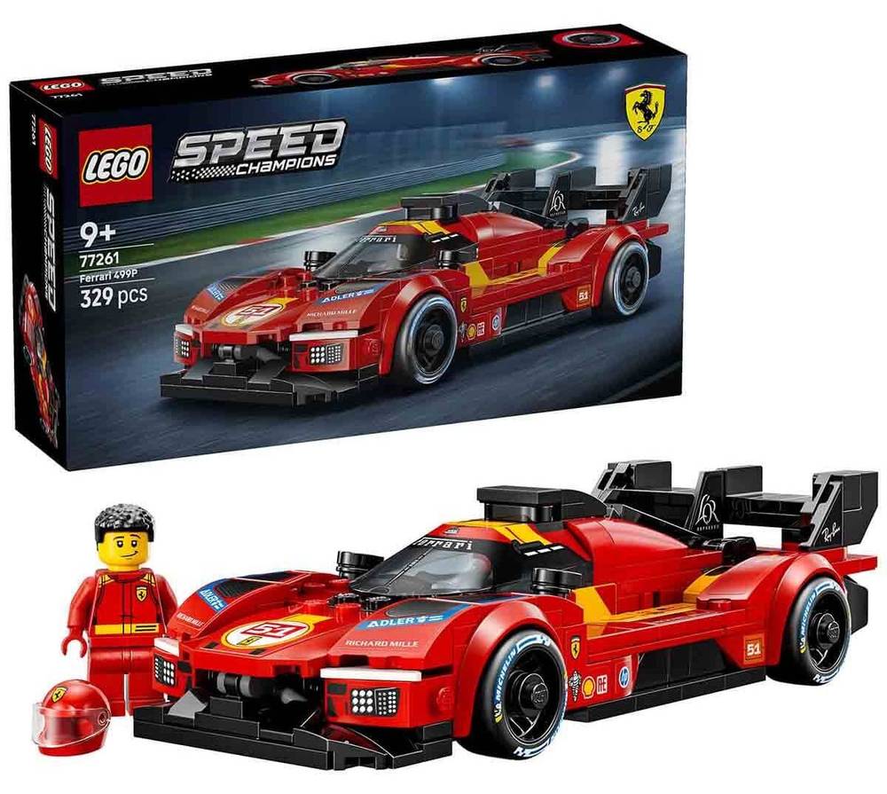لگو Speed Champions Ferrari 499P مدل 77261 برای کودکان ۹+