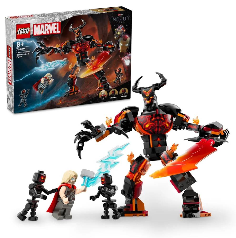 لگو Marvel Thor مقابل Surtur 245P مدل 76289