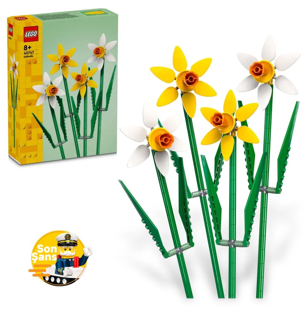 لگو Botanicals Nergis گل دکوراتیو مدل 40747 (216P)