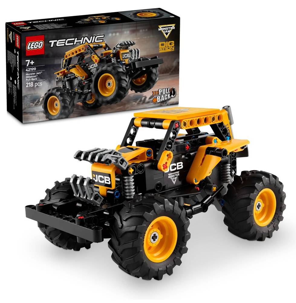 لگو Technic Monster Jam DIGatron مدل 42199 چک‌بک 218 قطعه
