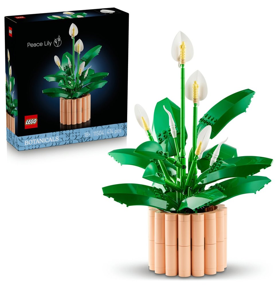 لگو Botanicals گل صلح مدل 11504 با 474 قطعه