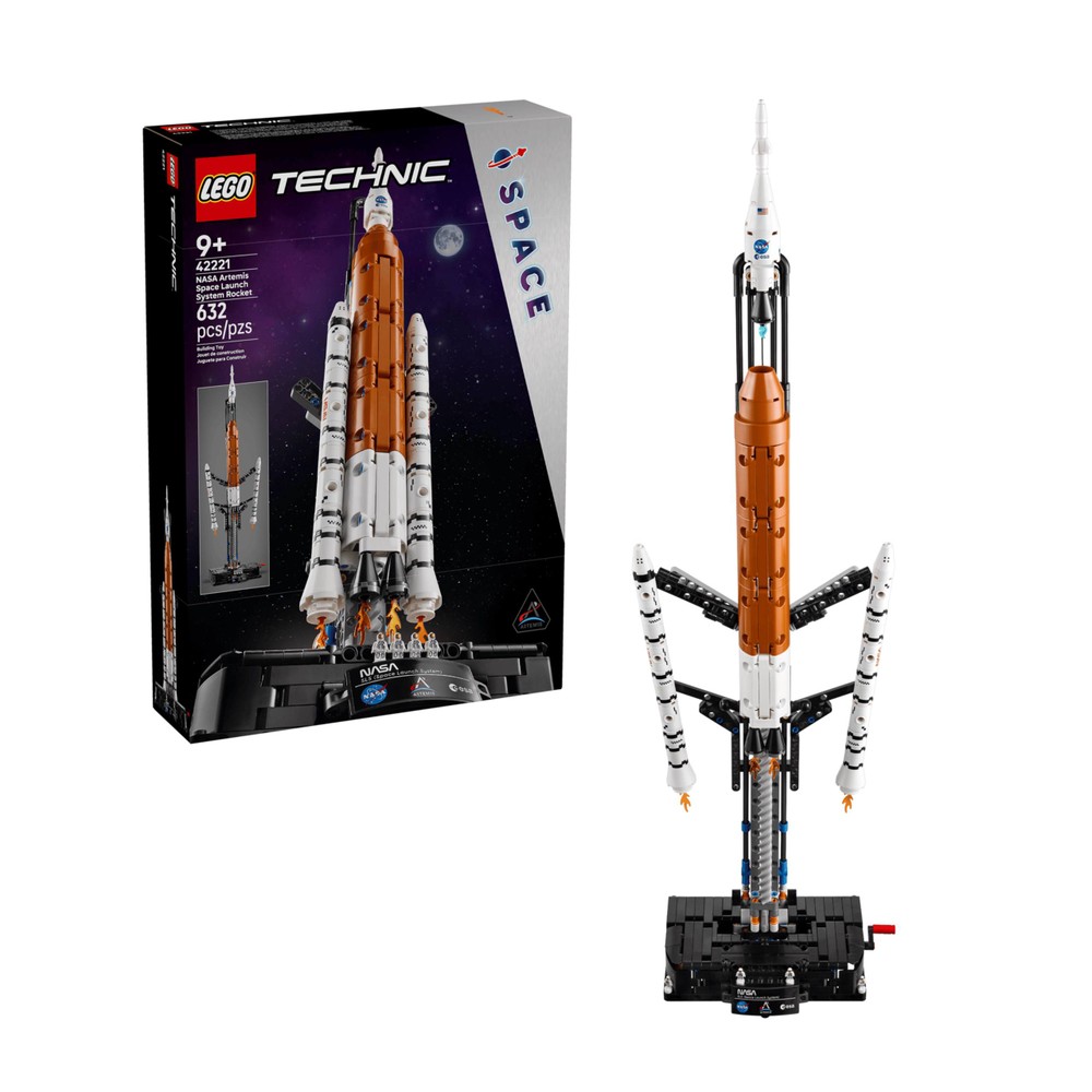 ست لگو تکنیک موشک پرتاب فضایی آرتمیس Lego Technic - Nasa Artemis Space Launch System Rocket (42221)