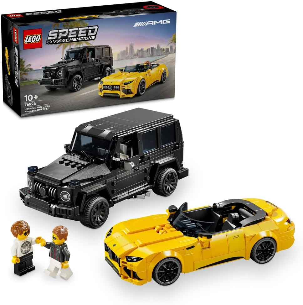 لگو Speed Champions Mercedes-AMG G 63 و Mercedes-AMG SL 63 مدل 76924