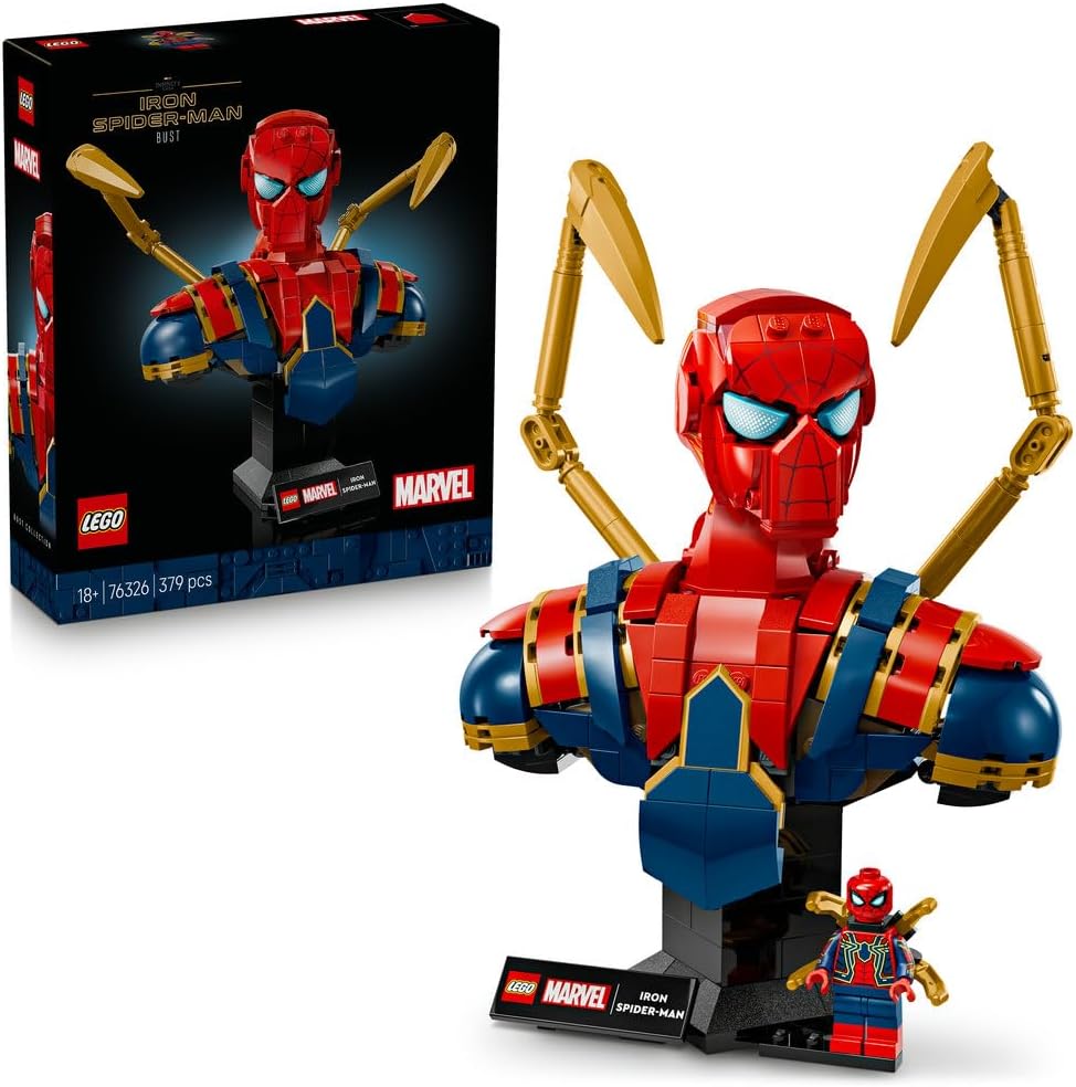 لگو Marvel فیگور نیم‌تنه مدل Iron Spider-Man 76326
