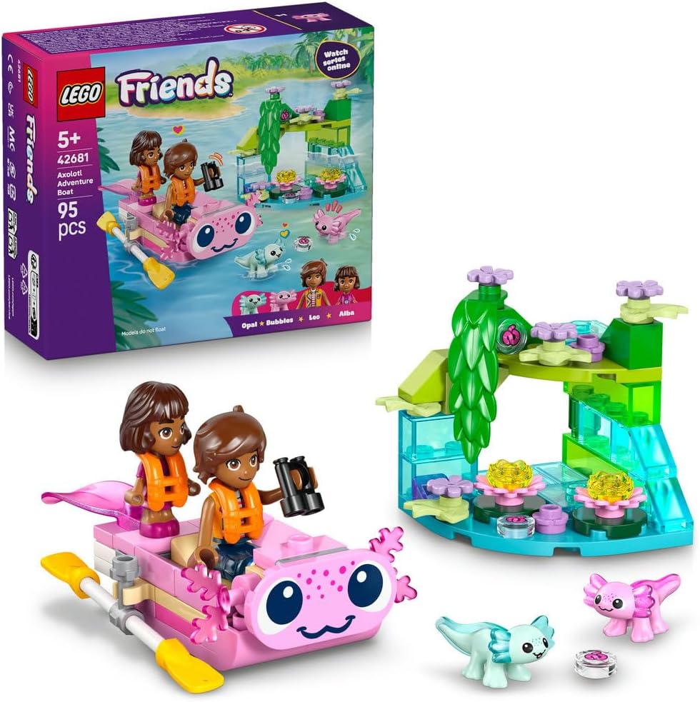 لگو Friends قایق ماجراجویی Axolotl مدل 42681