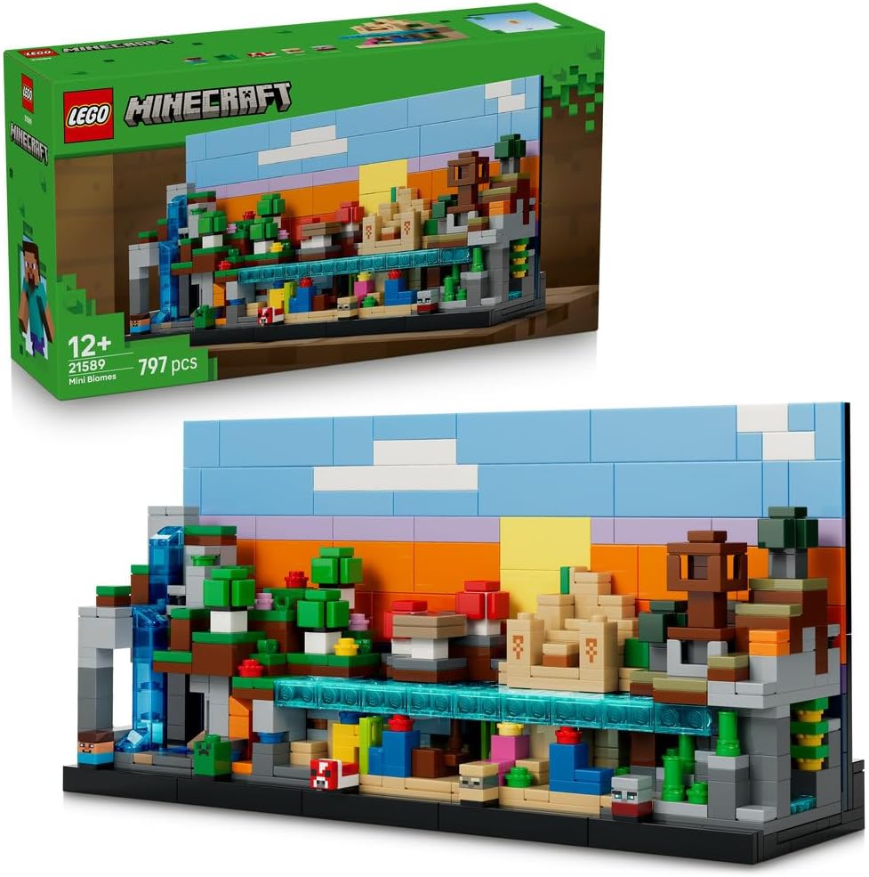 لگو مدل Minecraft Mini Biomes 21589
