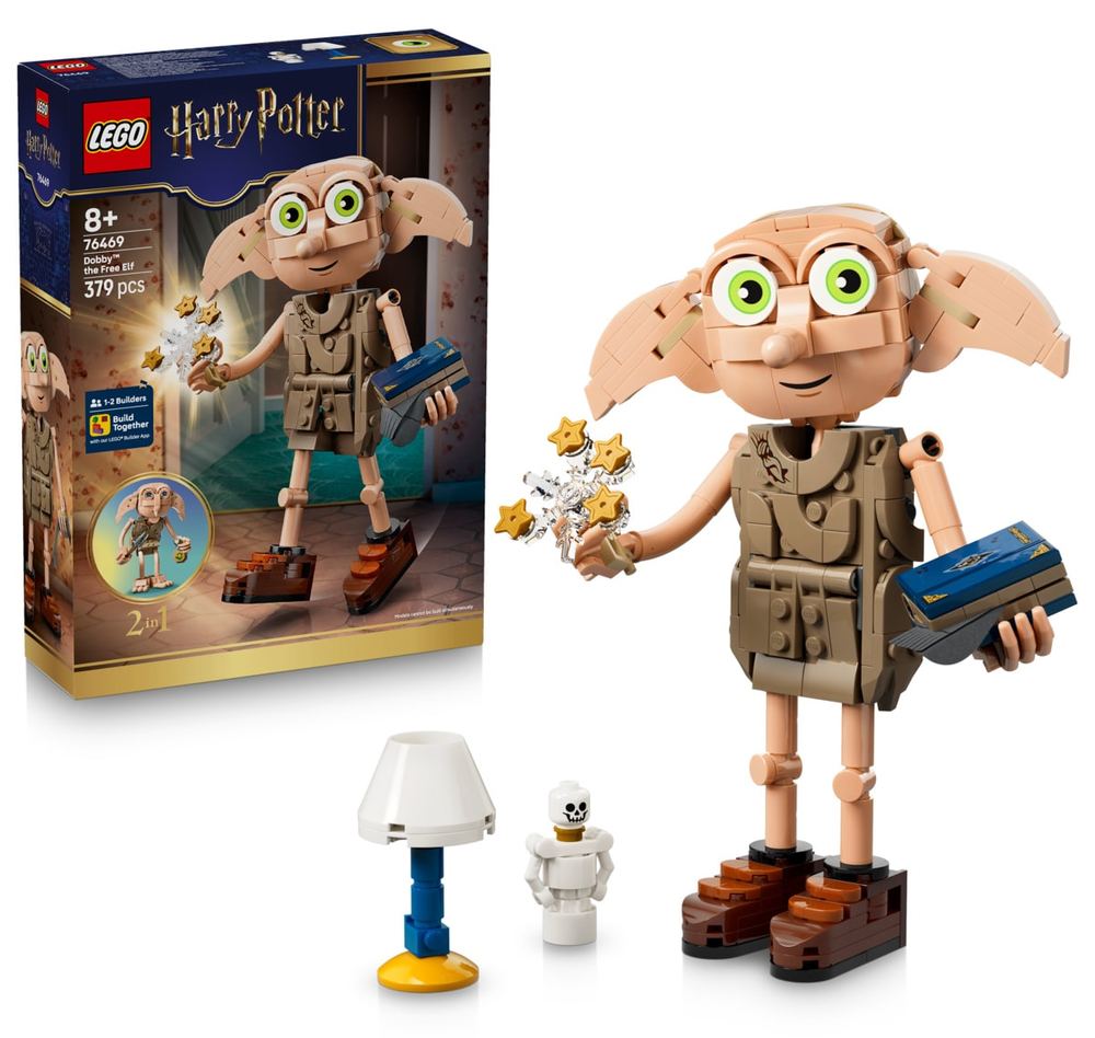 لگو 76469 Harry Potter Dobby آزاد ۳۷۹ قطعه