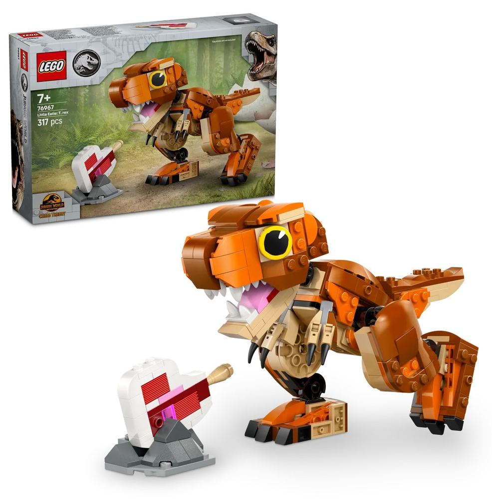 لگو 76967 Jurassic World مدل Küçük Eatie T. rex با 317 قطعه