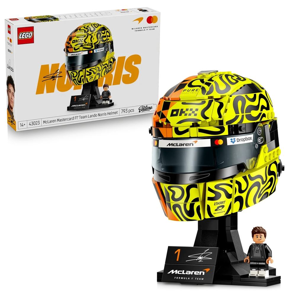 لگو Formula 1 McLaren Lando Norris کلاه ایمنی مدل 43023