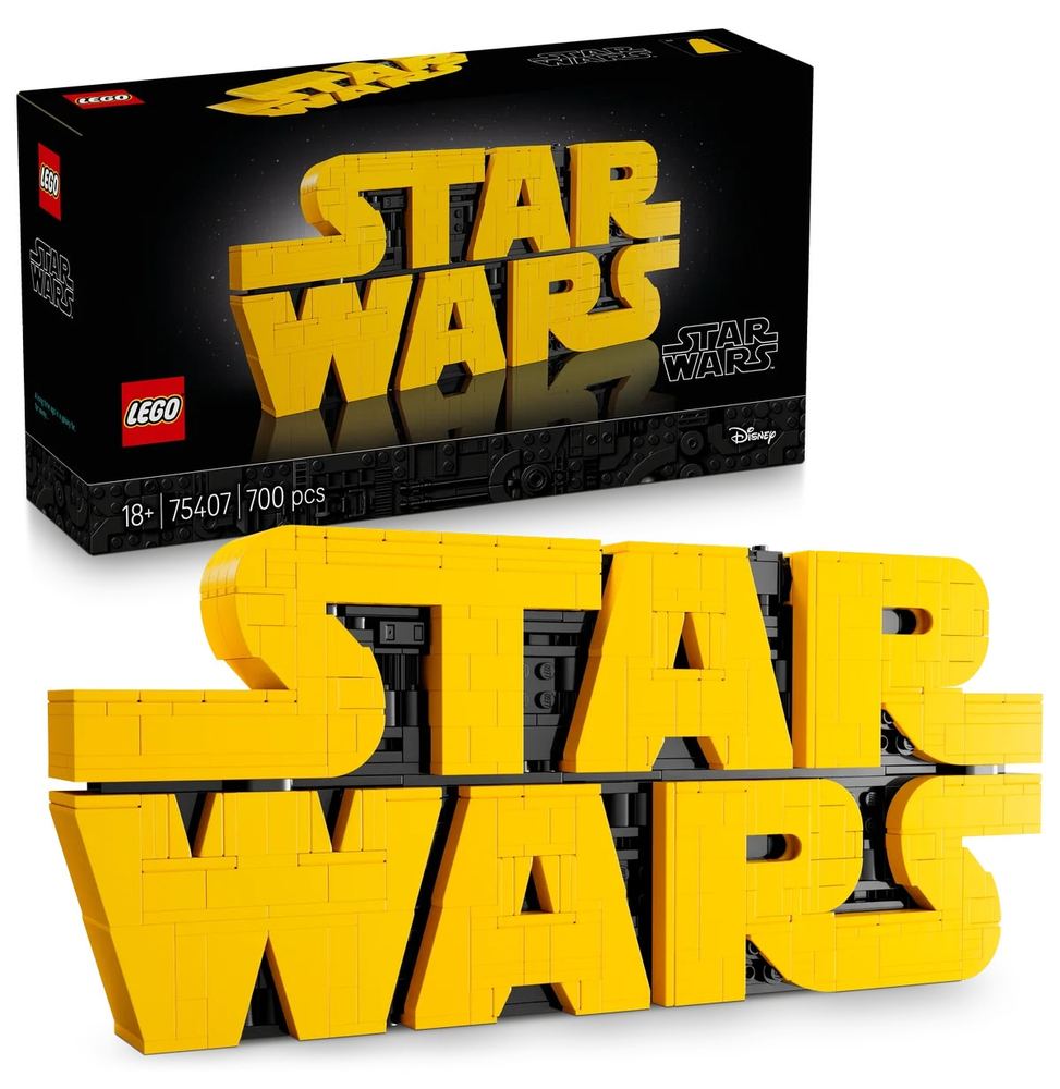 لگو Star Wars تابلو لوگوی Star Wars مدل 75407