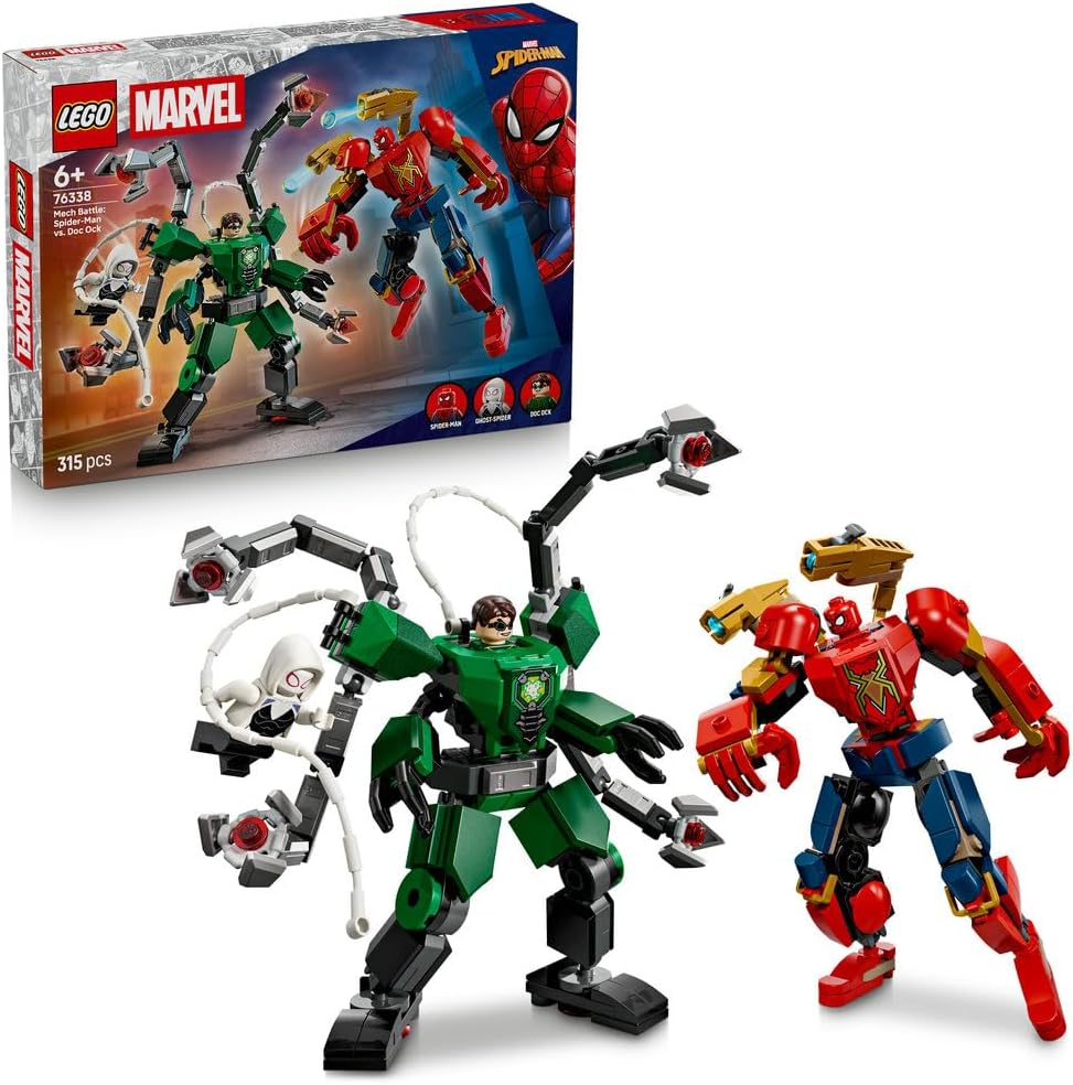 لگو Marvel Mech Battle Spider-Man vs. Doc Ock مدل 76338