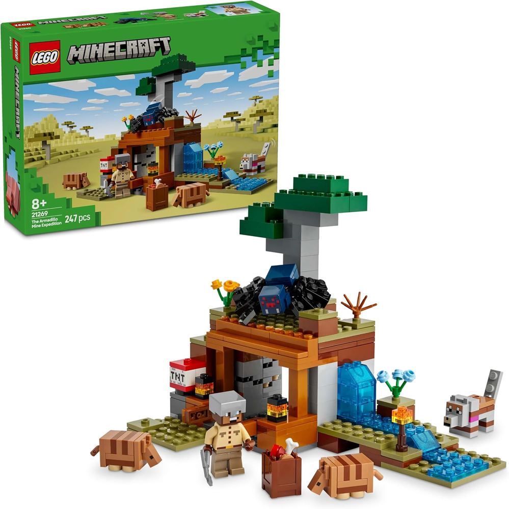 لگو Minecraft ماجراجویی معدن Armadillo مدل 21269
