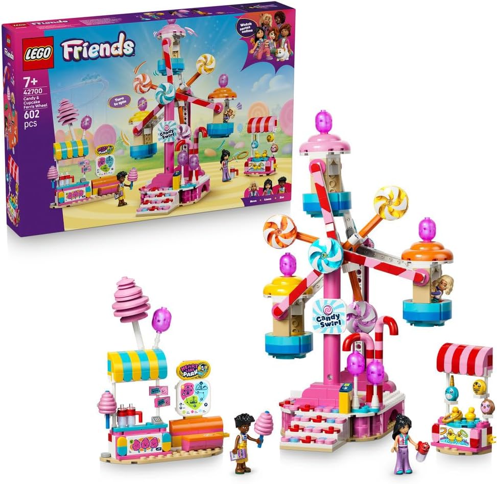 لگو Friends چرخ و فلک Candy & Cupcake مدل 42700